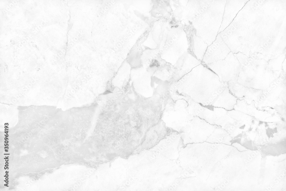 Fototapeta premium White grey marble texture background in natural pattern with high resolution, tiles luxury stone floor seamless glitter for interior and exterior.
