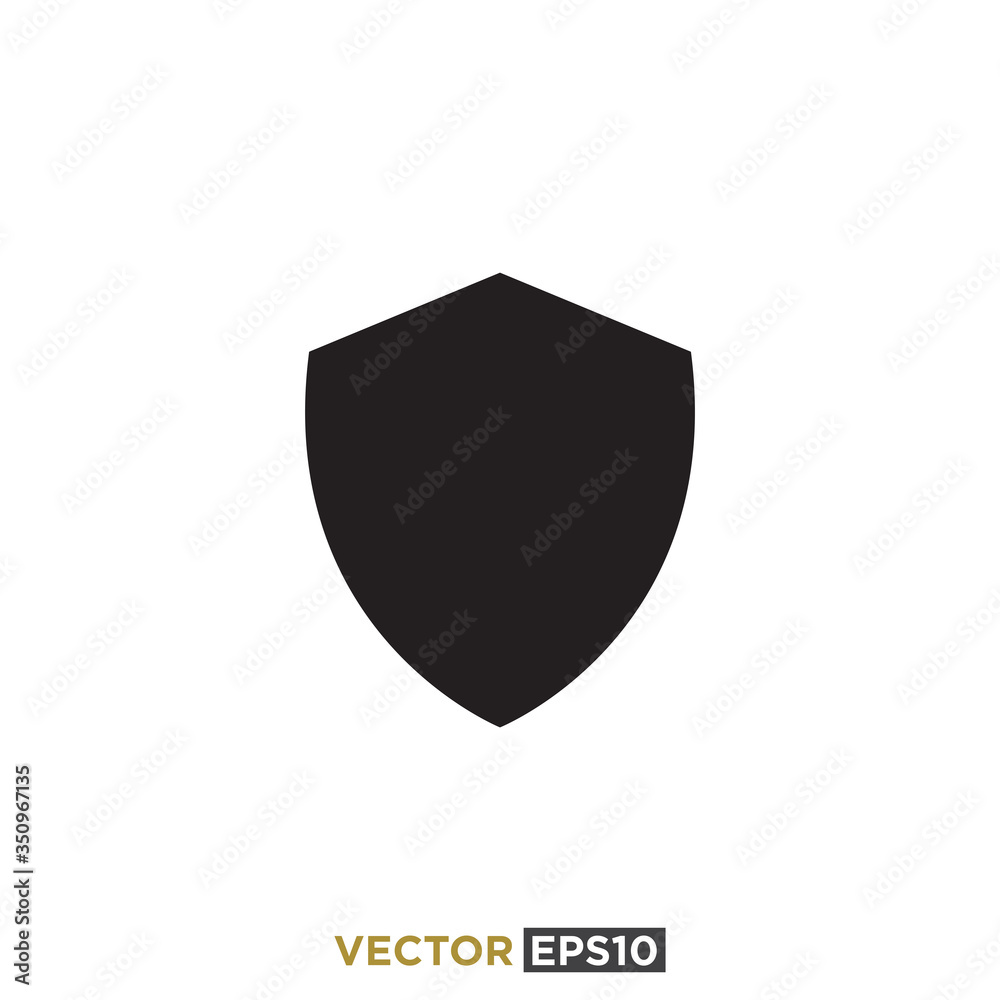 Shield Protection Icon Design Vector Illustration Shield Protection Icon Design Vector Illustration