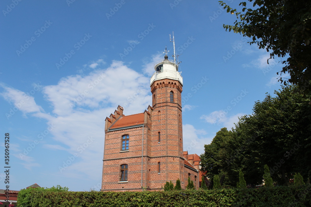 lighthouse by the sea (Ustka)