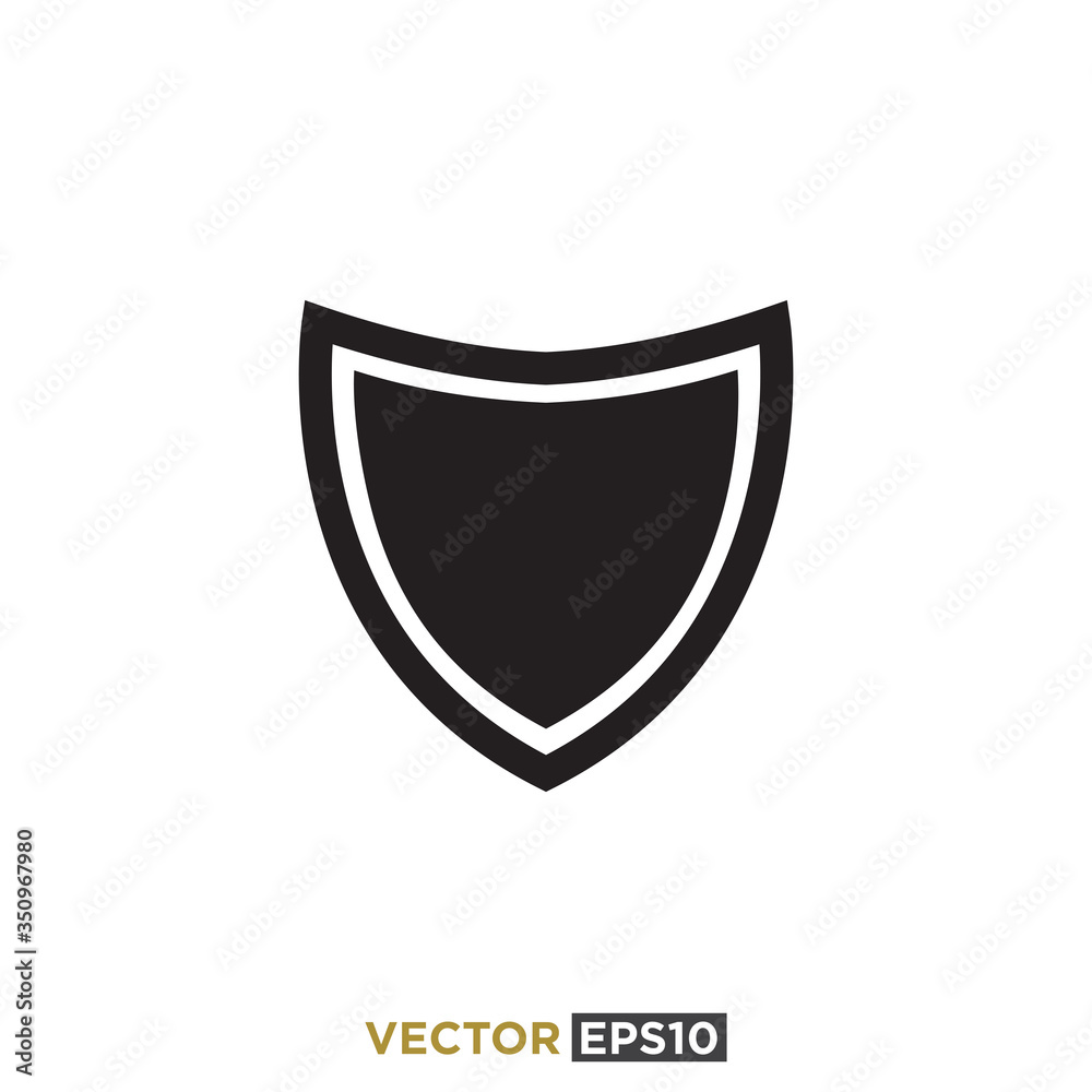 Shield Protection Icon Design Vector Illustration Shield Protection Icon Design Vector Illustration