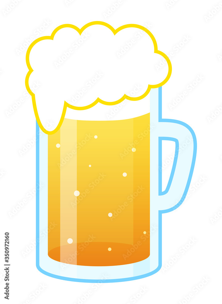 ビールのイラスト ビールのイラスト