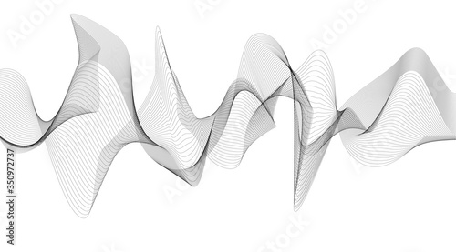
Vector textured background with wave effects. Suitable for posters, websites, presentations on the topics of medicine, neurosience, physics and other sience, future technologies and for IT companys. 