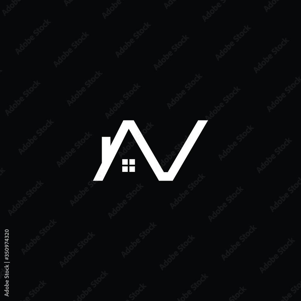Letter N in vector for Real Estate , Property and Construction Logo design for business corporate sign. Minimal logo design template on white background. Letter N in vector for Real Estate , Property and Construction Logo design for business corporate sign. Minimal logo design template on white background.