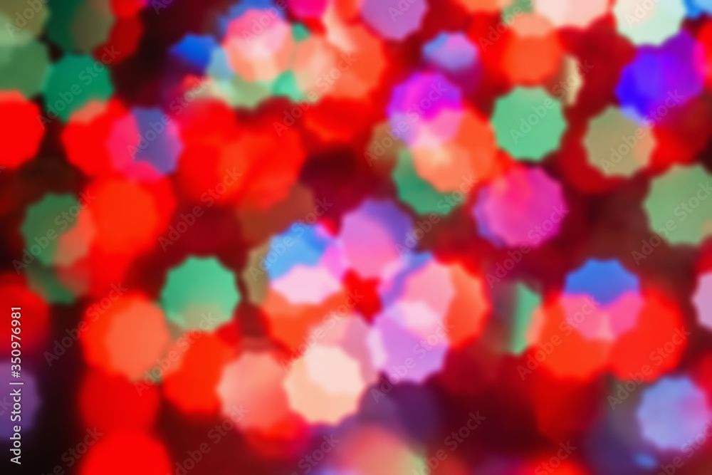 Nature light background- bokeh christmas. Illuminated decor Nature light background- bokeh christmas. Illuminated decor