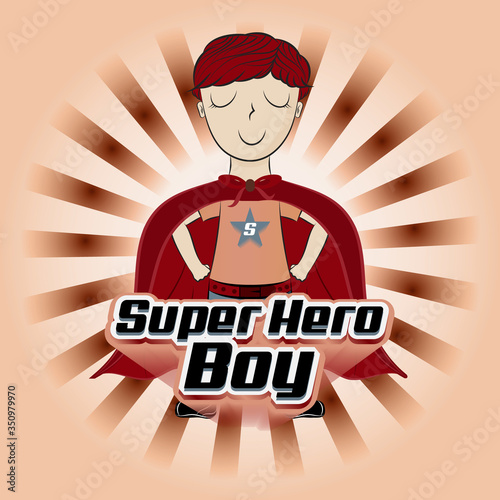 Super hero boy