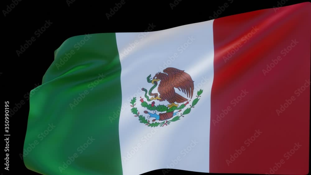 Le drapeau du mexique