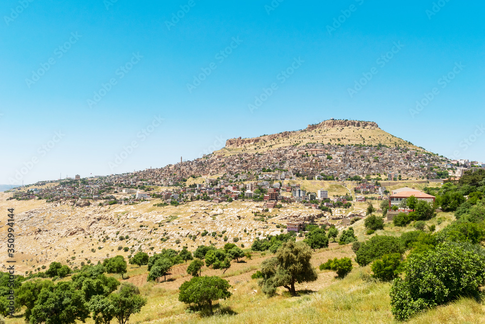 Panoramic view of the old city of Mardin, Turkey