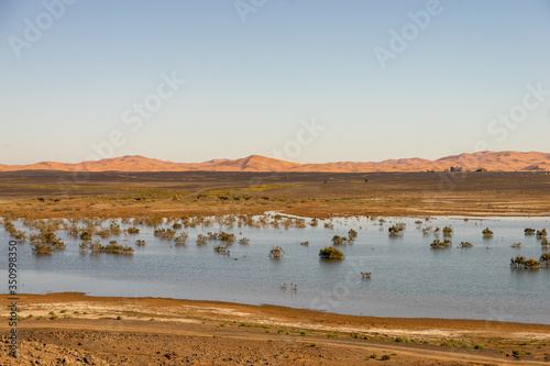 lake desert Morocco