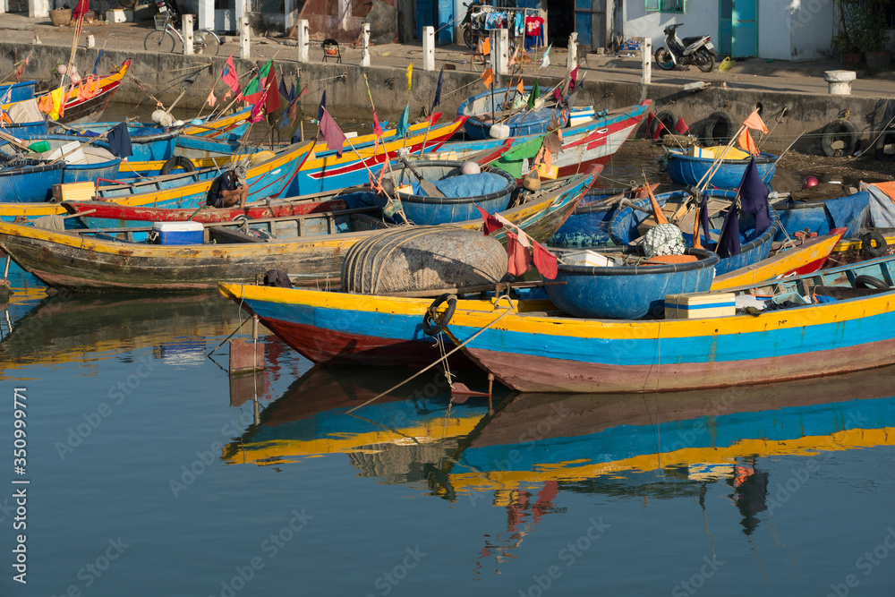 fishing boats in Vietnam