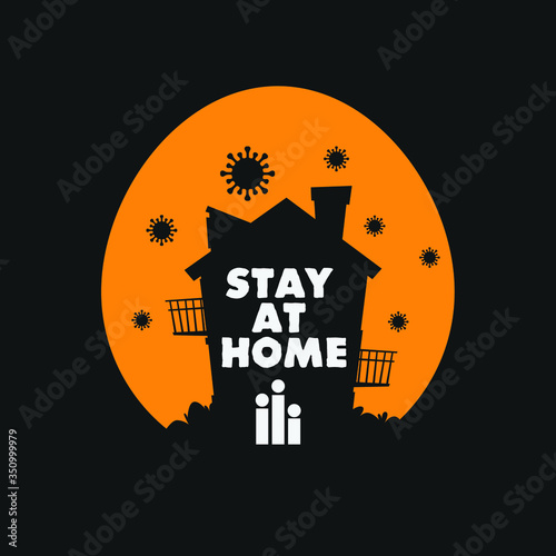 stay at home.social distancing