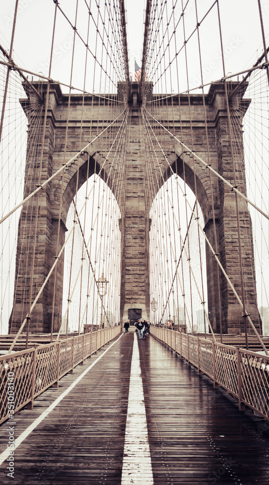 Fototapeta premium brooklyn bridge new york