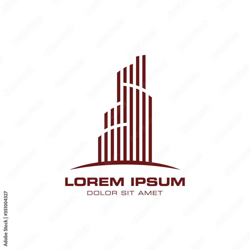 Building Logo Design Vector Design Template