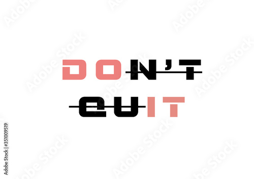 Fashion quarantine print to t-shirt, vector illustration