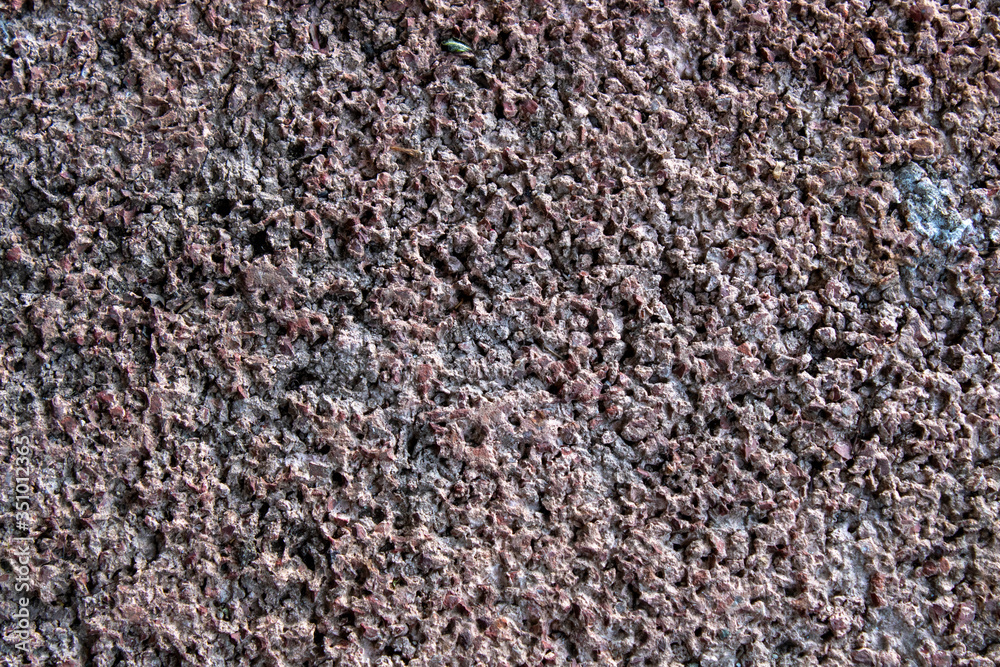 Macro, close-up of rock as background, pattern or texture Macro, close-up of rock as background, pattern or texture