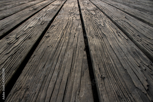 old wooden deck, floor, photo, background.