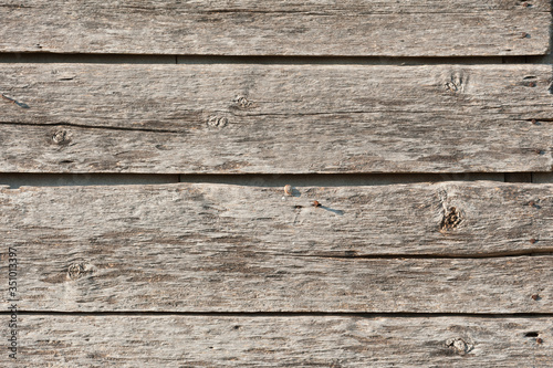 wooden surface with a beautiful fibrous texture of the old tree