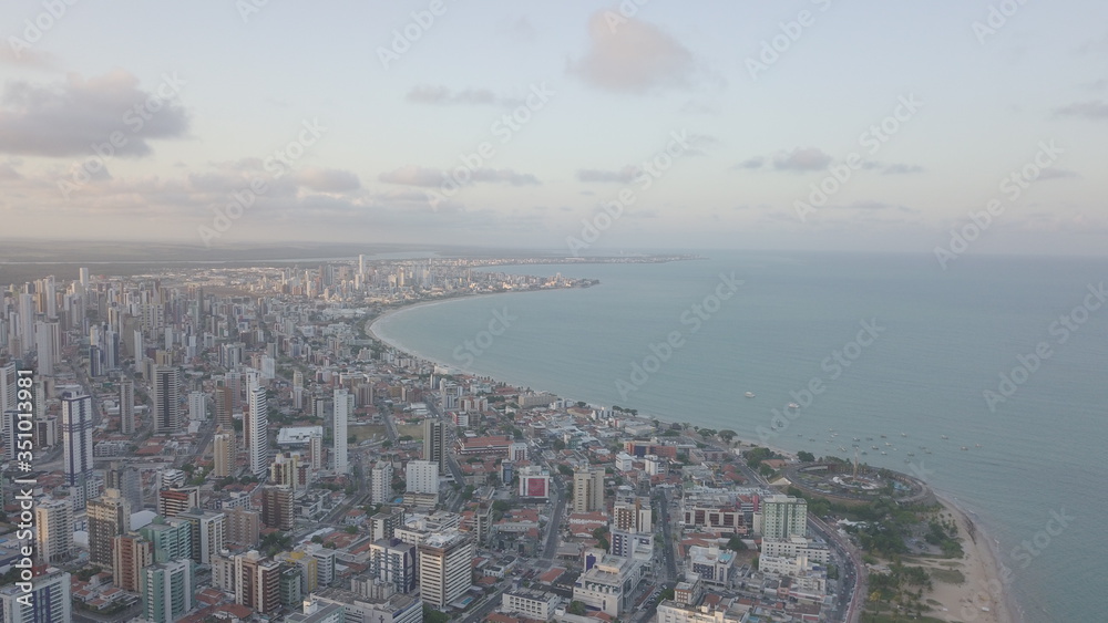 Fototapeta premium Orla de João Pessoa