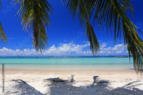 Koh Tao island, tropical beach in Surat Thani Province, Thailand photo