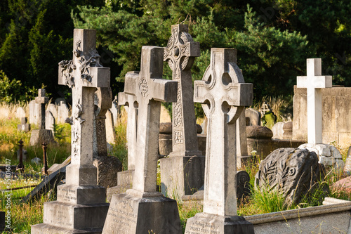 Brompton Cemetery Gravestones