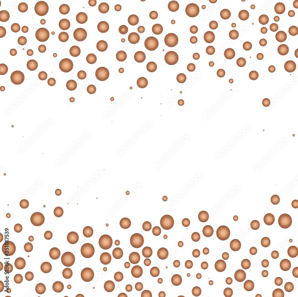 balls on white background balls on white background
