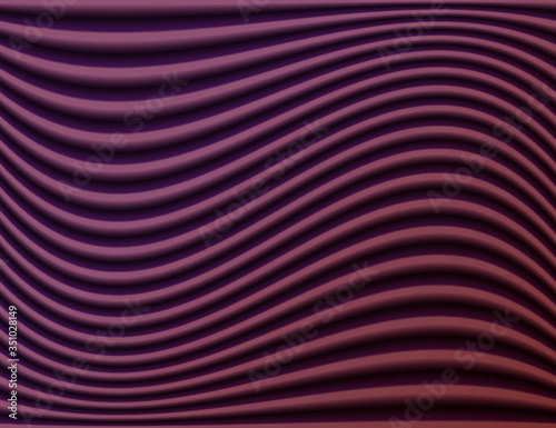 Vector background with dark and light purple waves