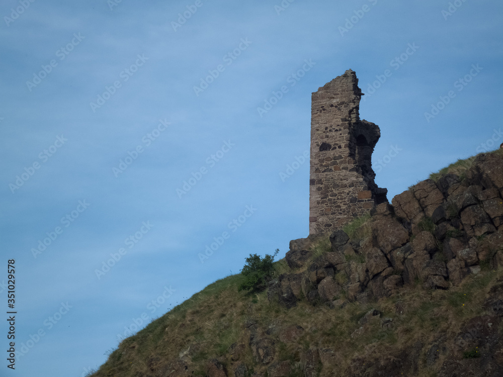 Ruin Castle at Arthur Seat