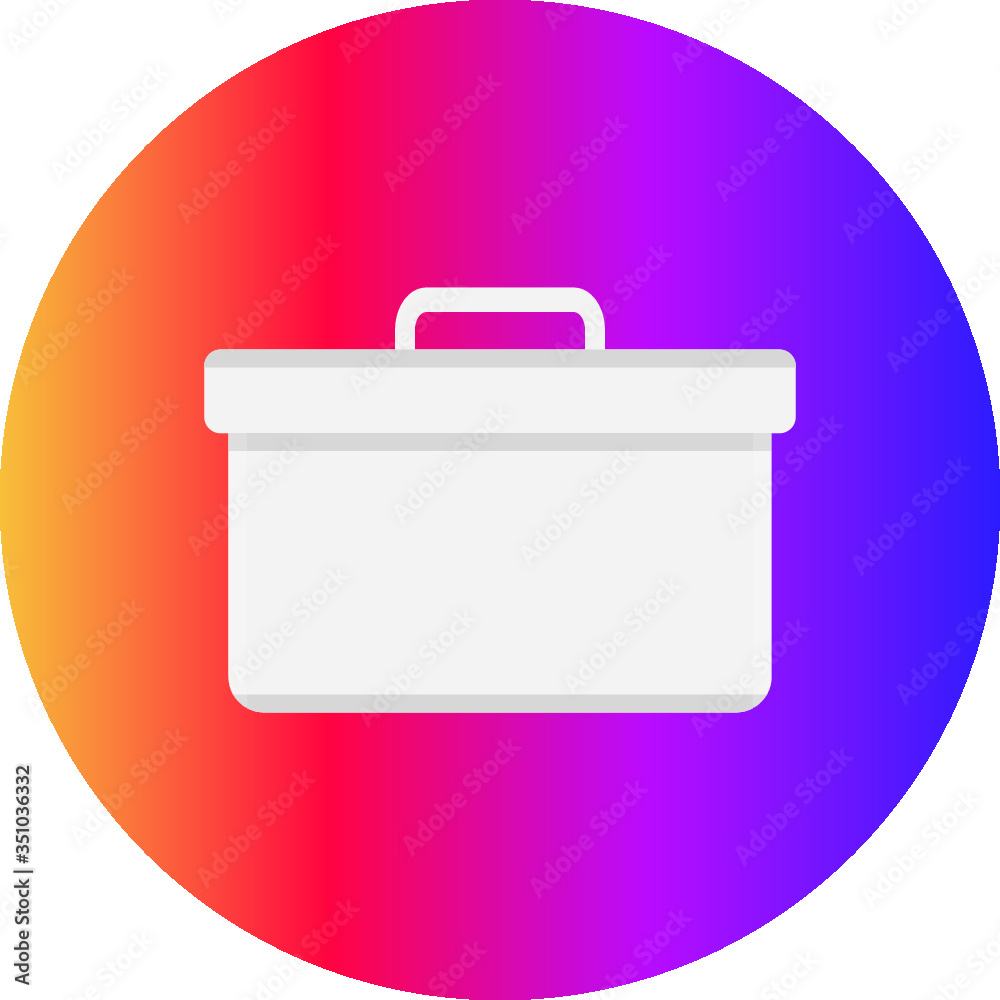 Briefcase graphic element Illustration template design Briefcase graphic element Illustration template design