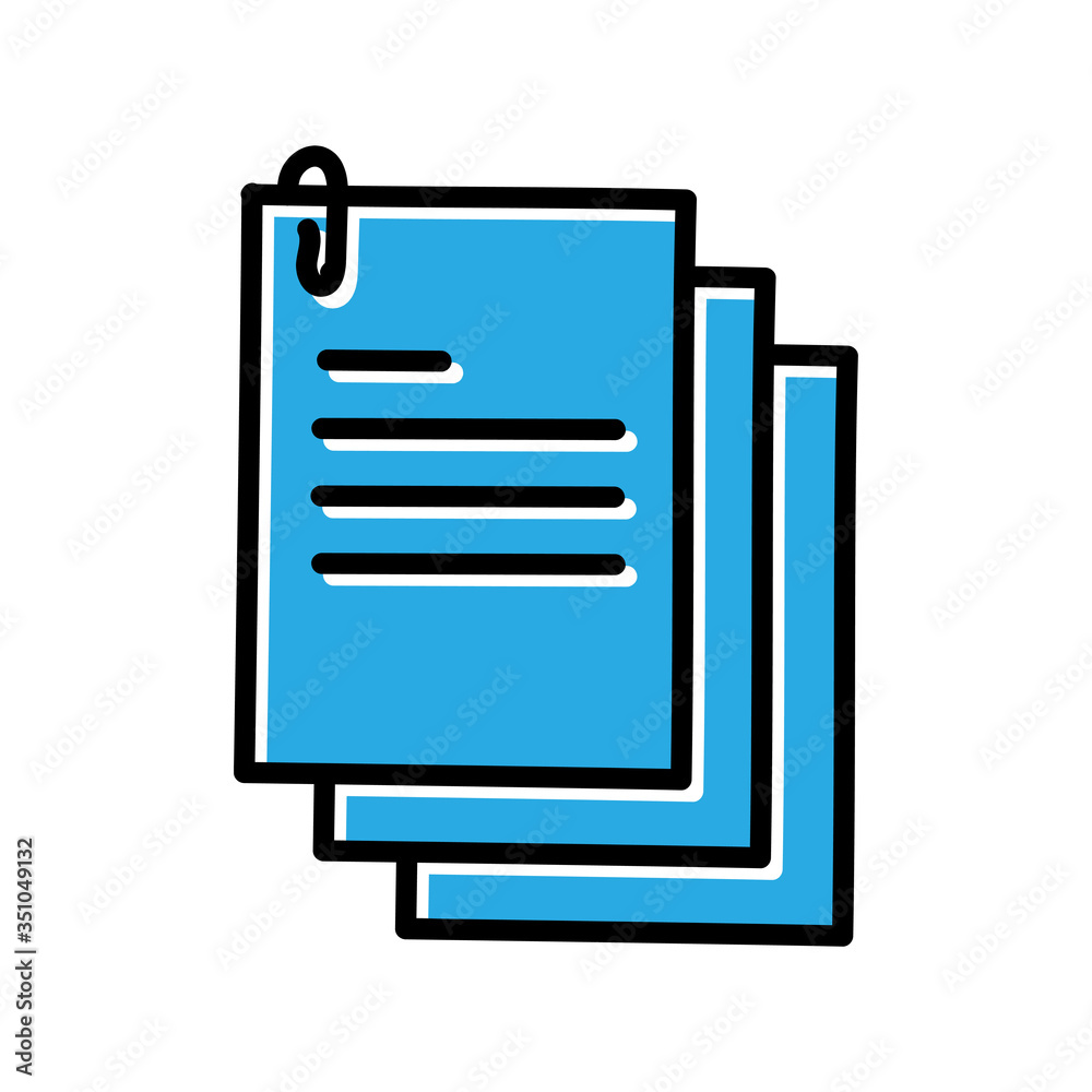 document hand drawn icon vector design document hand drawn icon vector design