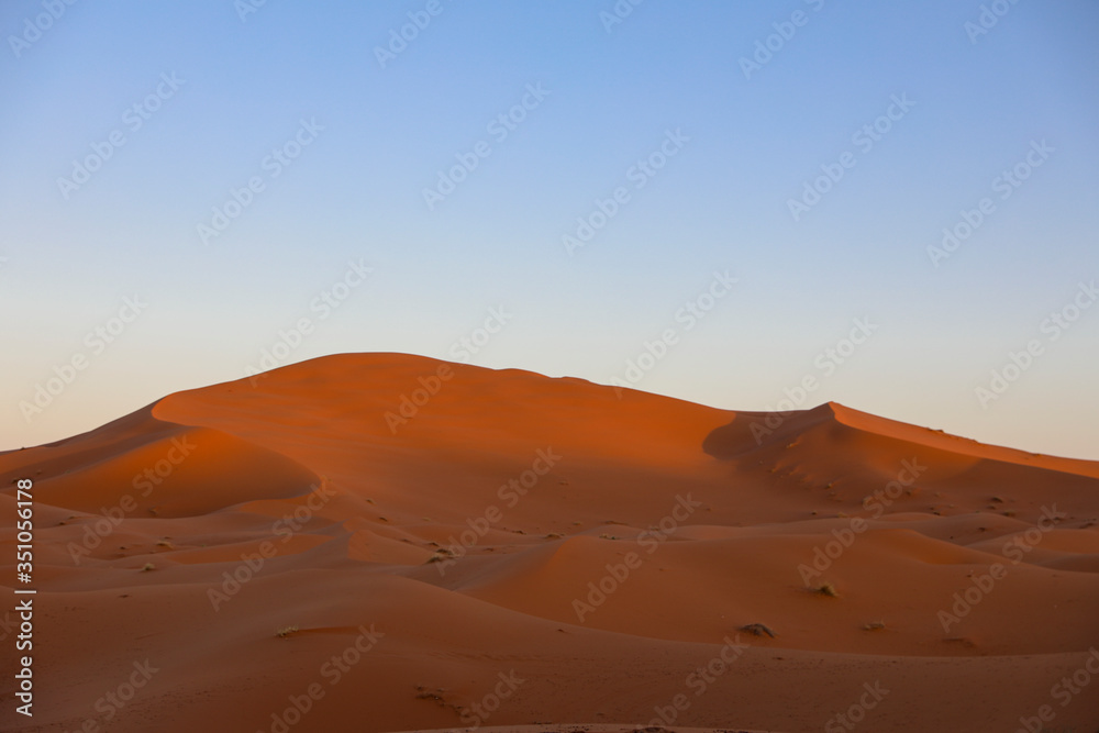 Sahara Desert. Merzouga Morocco.