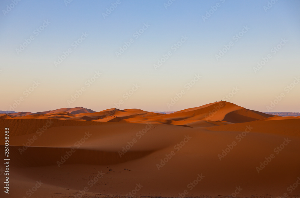 Sahara Desert. Merzouga Morocco.