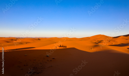 Sahara Desert. Merzouga Morocco.
