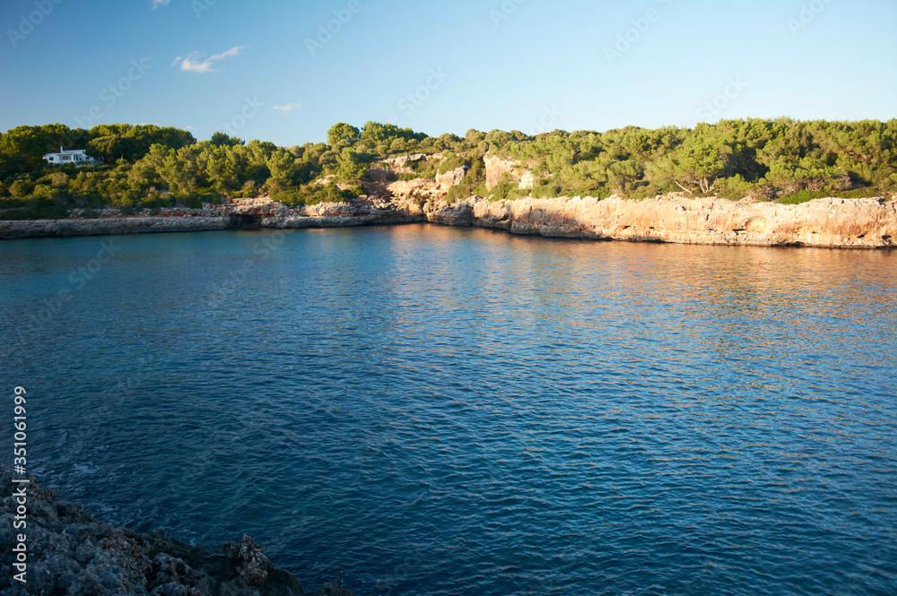 Cala Sa Nau - beautiful bay and beach on Mallorca, Spain - Europe