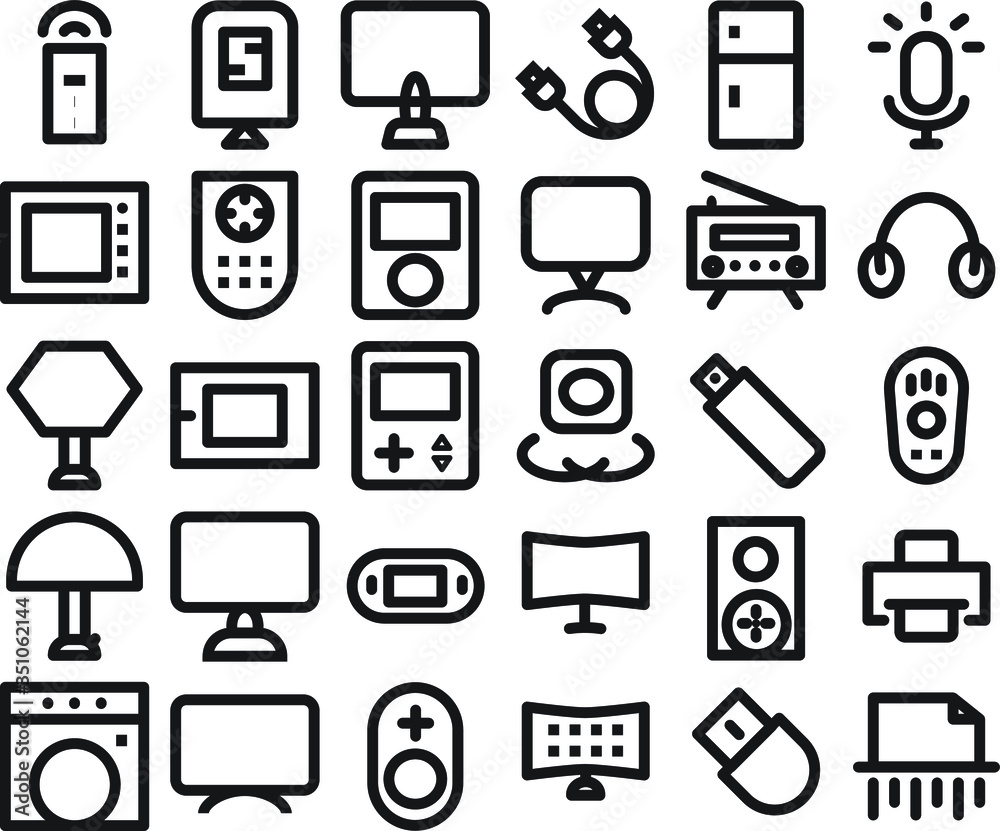 Media Icon Electrical Engineering Line Style for any purposes website mobile app presentation Media Icon Electrical Engineering Line Style for any purposes website mobile app presentation