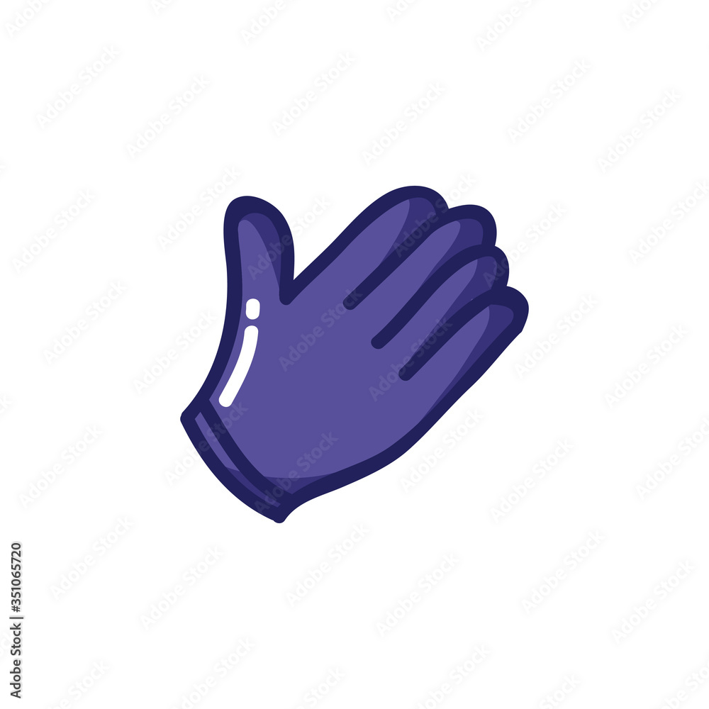 latex gloves doodle icon, vector illustration latex gloves doodle icon, vector illustration