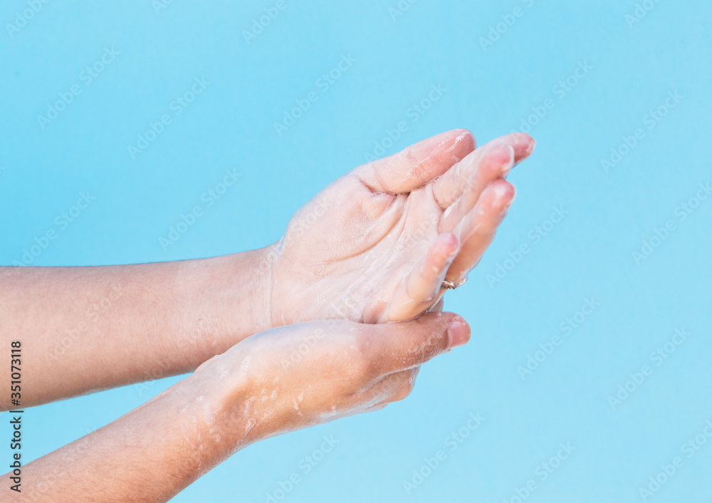 wash and clean your hands