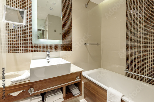 typical modern Hotel bathroom