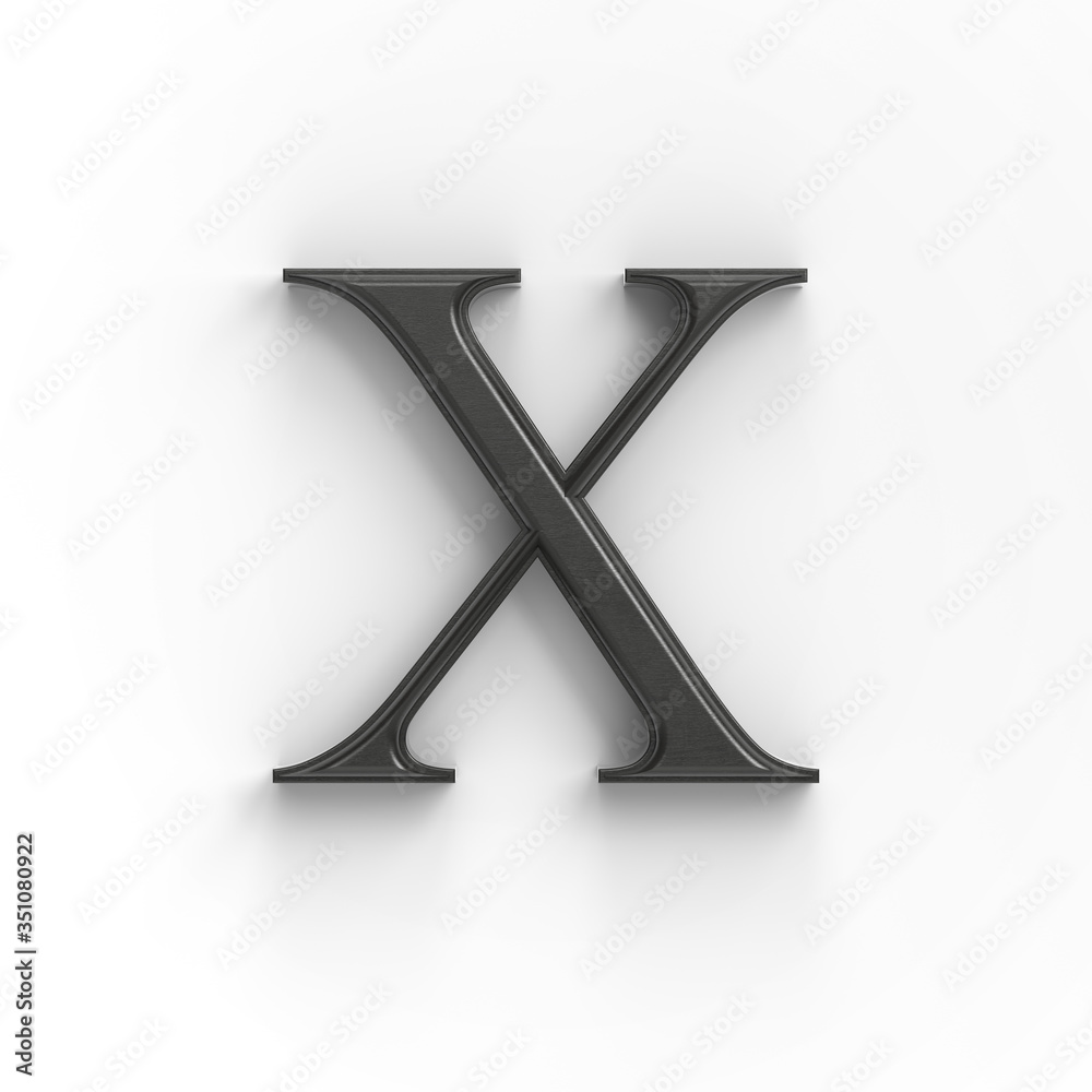 wood letter X with surface contact shadow, ISOLATED upper-case 3d wooden font suitable for decorations, PS matte path shape level included, 3D illustration wood letter X with surface contact shadow, ISOLATED upper-case 3d wooden font suitable for decorations, PS matte path shape level included, 3D illustration
