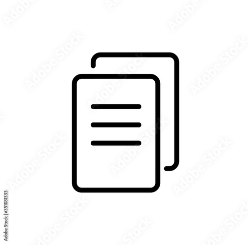 copy outline icon 