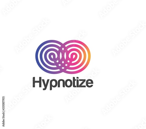 Hypnotize Logo Vector and Abstract, new