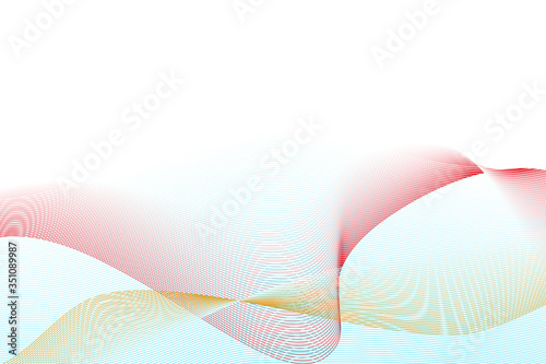 abstract background line waves with copy space for your text