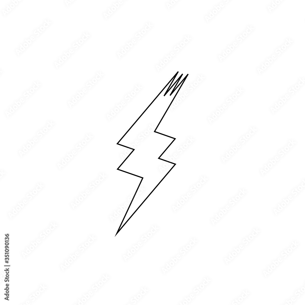 power lighting electric icon logo