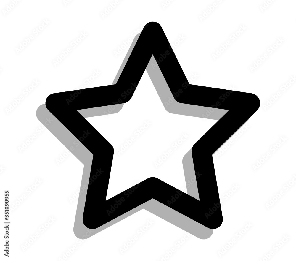 star icon vector for web and app star icon vector for web and app