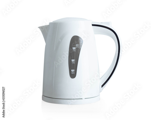 Electric kettle isoated on white background