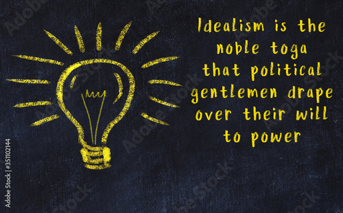 Cuadro en lienzo Concept of generating ideas
