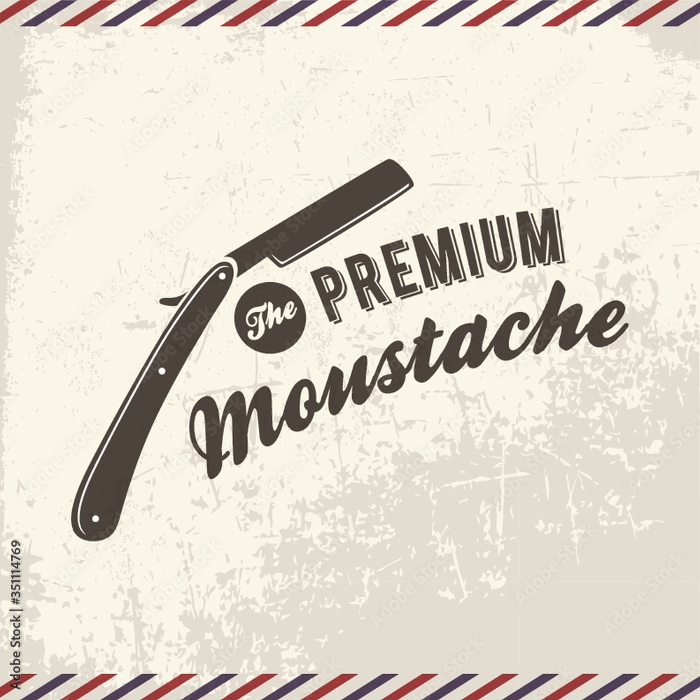 Obraz premium the premium moustache
