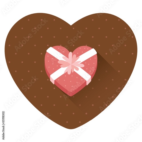 heart shaped gift