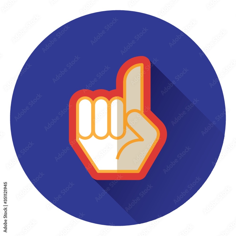 finger foam finger foam