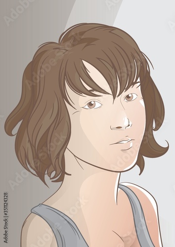 female hairstyle