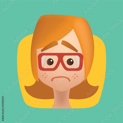Girl feeling dejected