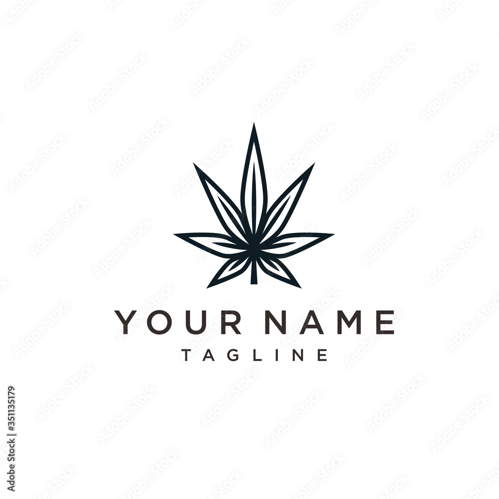 Canabis leaf vector illustration icon design. Medical Marijuana, Cannabis Medical Symbol Icon Illustration Canabis leaf vector illustration icon design. Medical Marijuana, Cannabis Medical Symbol Icon Illustration